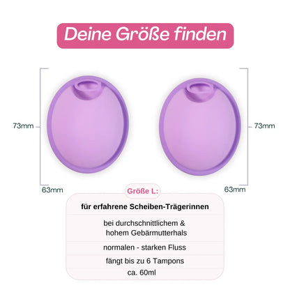 VenusDisc Menstruationsscheibe ideal für starke Tage