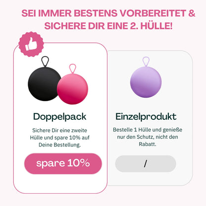 Schutzhülle für Menstruationsscheibe aus 100% medizinischem Silikon